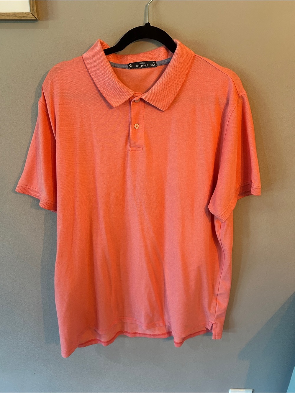 Cutter & Buck Men’s Coral-Orange Polo